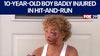 10-year-old boy injured in Bristol Township hit-and-run speaks out