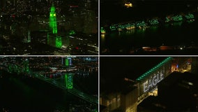Go Birds!: Philadelphia skyline lights up green ahead of Eagles season opener