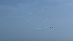 Jets roar over Wildwood beaches at "Thunder Over the Waves" air show