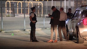 Man shot in back overnight in parking lot of Philadelphia high school