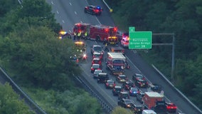Driver dies after slamming into barrier on I-95 in Bensalem: State Police