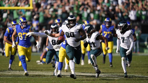 Eagles remain undefeated after electrifying comeback win over LA Rams