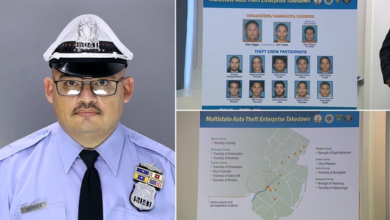 Multi-state car theft ring linked to deadly 2023 shooting of Philly police sergeant