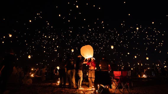 Illuminate the sky at Philadelphia's Lights Lantern Fest in October