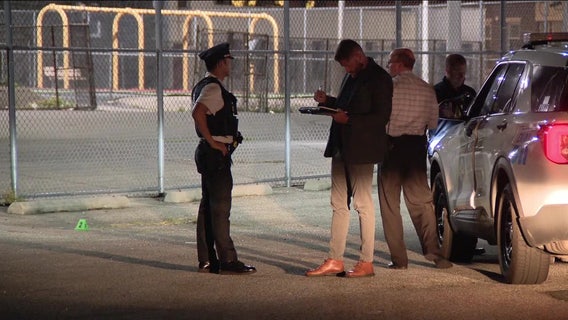 Man shot in back overnight in parking lot of Philadelphia high school