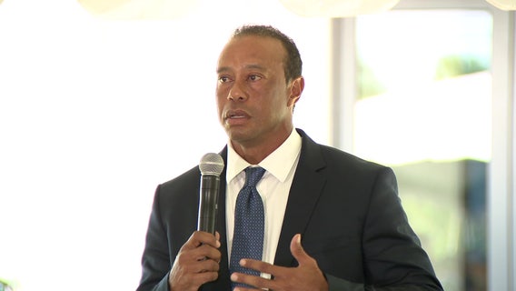 Tiger Woods attends ribbon-cutting ceremony for TGR Learning Lab at Cobbs Creek Golf Course