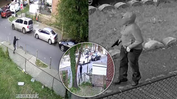 Woman chased down Philadelphia street, shot at 10 times in brazen attack