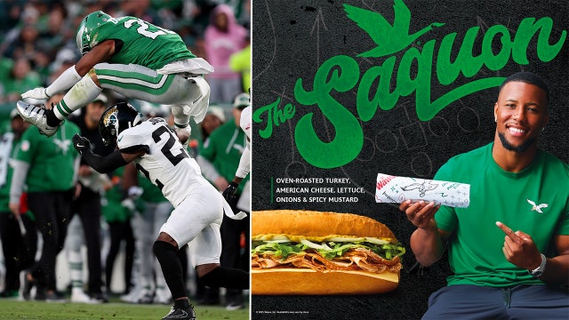 Saquon Barkley, Wawa team up on limited-time hoagie 'The Saquon'
