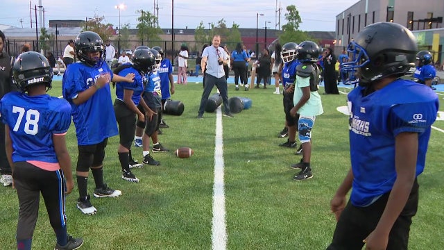 Vare Recreation Center unveils new turf field as part of $21M renovation