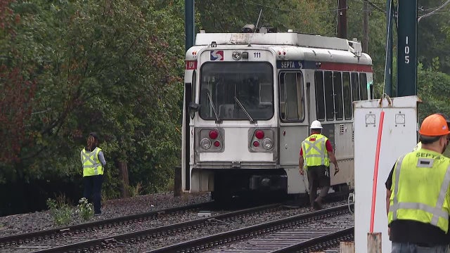 3 hurt after overhead wires fall on SEPTA trolley in Delaware County: SEPTA