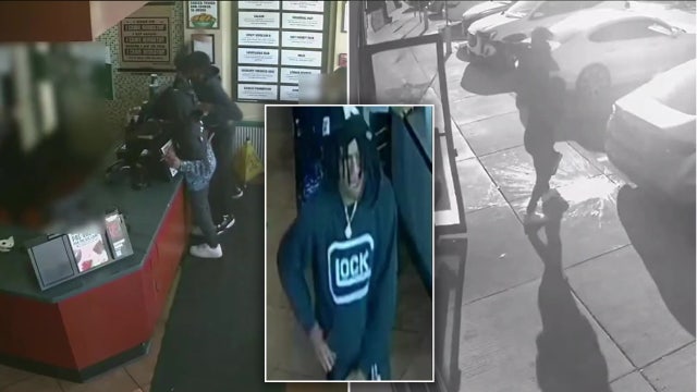 Man wearing 'Glock' hoodie wanted for shooting WingStop worker in Philadelphia: police