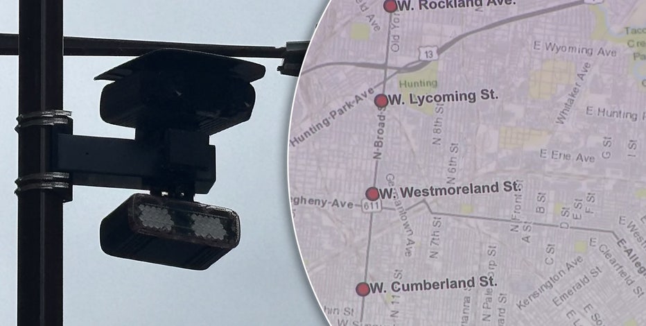 Philadelphia adding speed cameras to one of city's 'busiest and most dangerous roads'