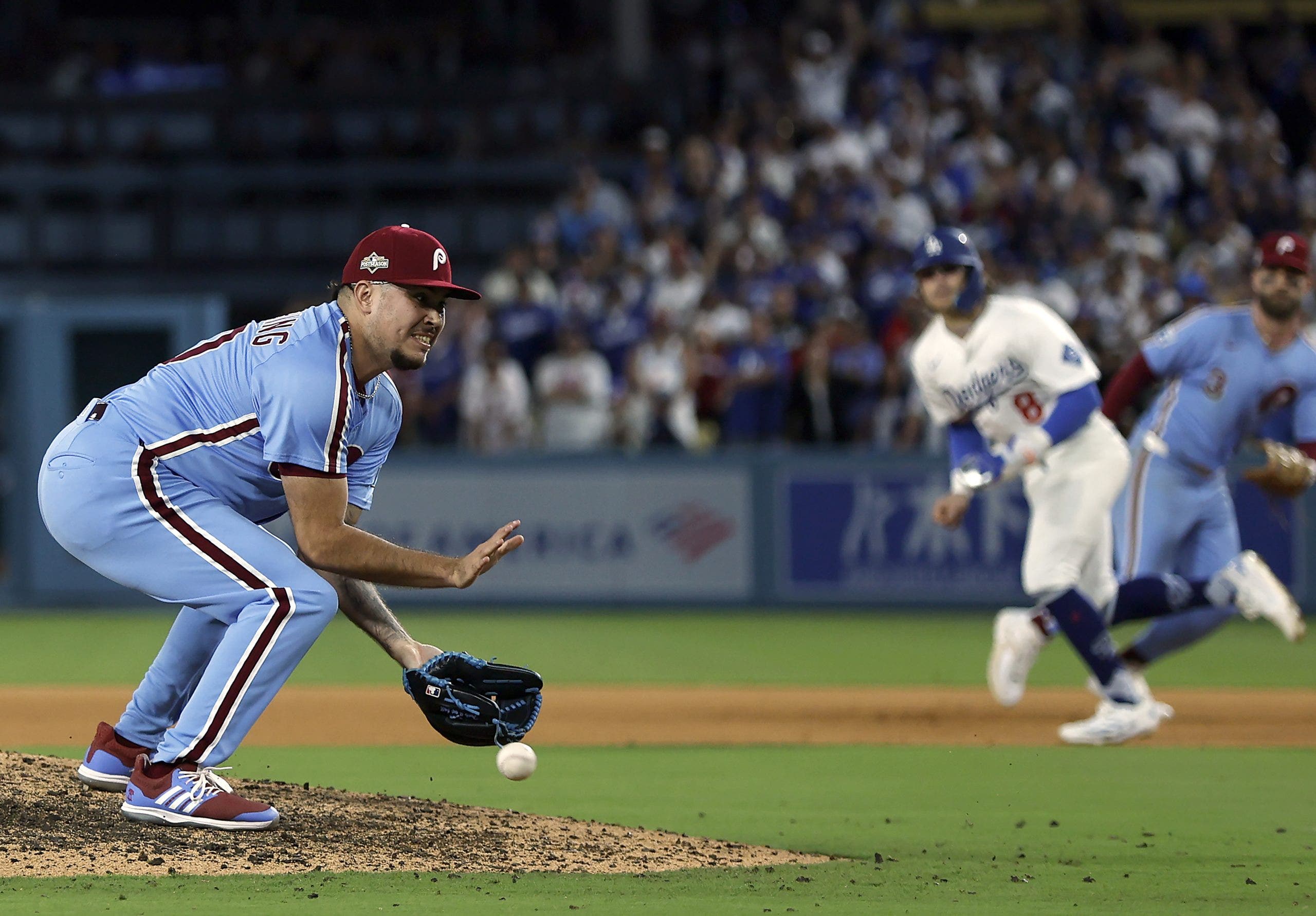 Orion Kerkering's wild throw ends Phillies' season in their latest playoff disappointment