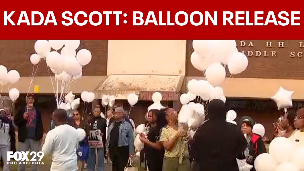 Kada Scott: Community holds balloon release to honor 23-year-old
