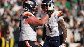 Broncos rally from 14-point deficit to hand Eagles their first loss of the season, 21-17