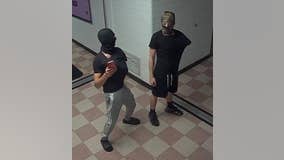 Thief disguised as Spider-Man, sidekick sought for multiple break-ins at Bucks County school