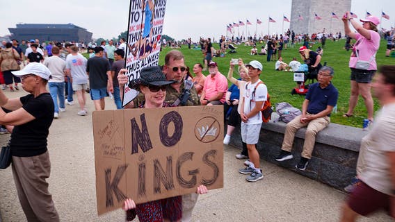 How to watch 'No Kings' protests in DC on Saturday