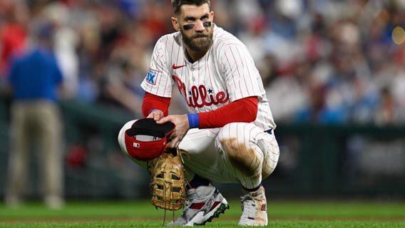 Bryce Harper understands boos from Phillies fans as NL Division Series moves to LA