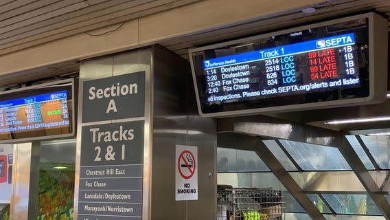 SEPTA Regional Rail trains suspended due to signal power issues: officials