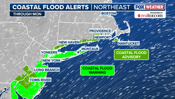 Nor'easter continues: Coastal flooding, wind, rain in Philadelphia area, New Jersey shores