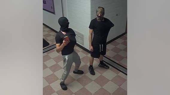 Thief disguised as Spider-Man, sidekick sought for multiple break-ins at Bucks County school