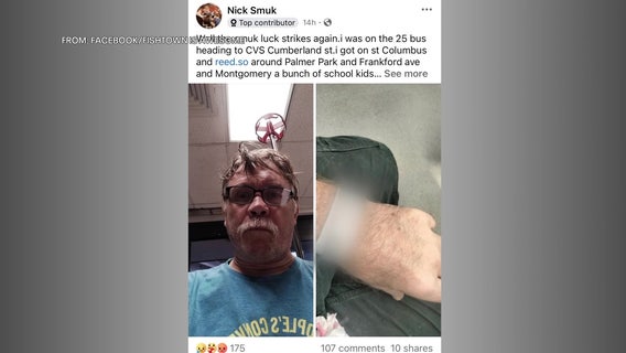 Man assaulted while exiting SEPTA bus, he says; Philly police investigating