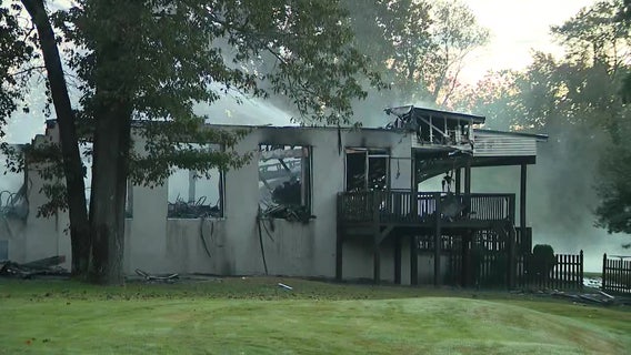 Overnight fire destroys building at longtime New Jersey country club