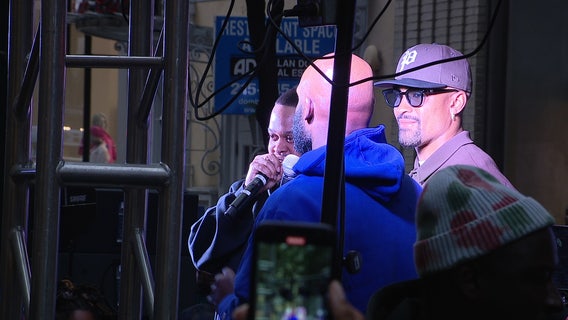 Jalen Hurts surprises fans at World of Flight Nike Brand Store opening in Center City