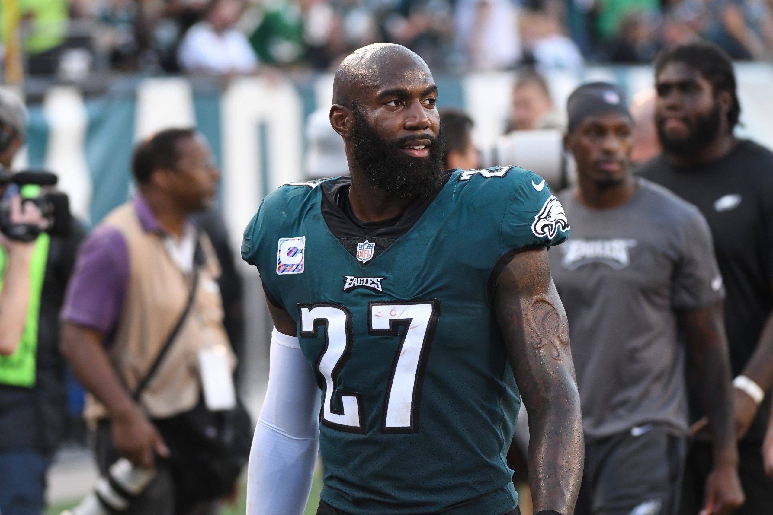 Eagles to honor Malcolm Jenkins with halftime Hall of Fame induction Friday