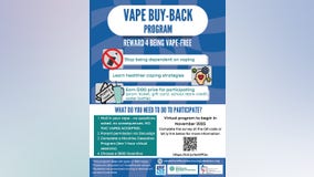 Turn in your vape, receive $100 reward: Free program in Montgomery County to help teens quit vaping