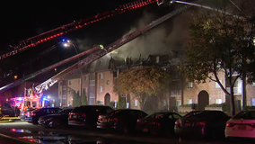 100+ people without a home after massive fire tears through Blackwood apartment complex