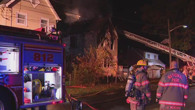 Crews battle heavy flames at National Park, NJ house fire
