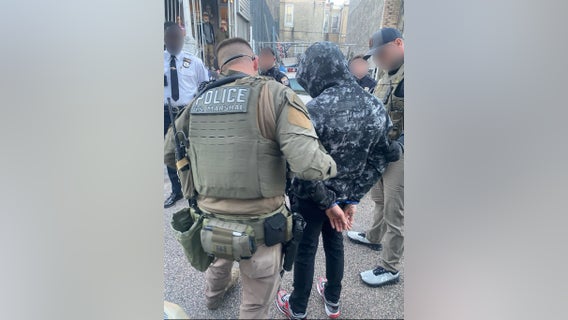 Suspect captured after 7-year-old shot while riding in mom's car in Philly