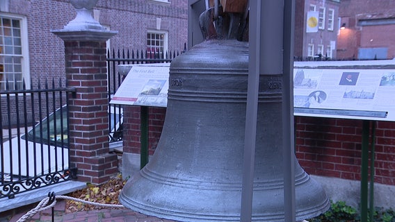Historic bell in Old City vandalized: 'Someone threw some bricks at the 1702 bell'