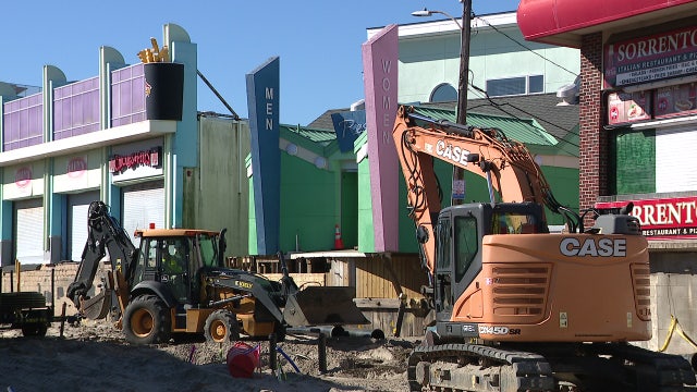 Wildwood boardwalk renovation leaves rare sight for visitors, locals
