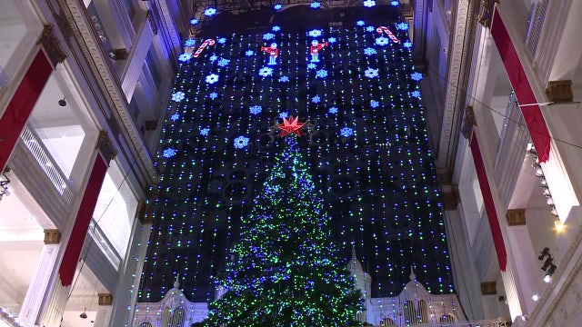 Wanamaker Light Show returns for 2025 holiday season