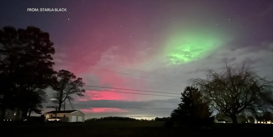 Northern lights visible in Philadelphia suburbs overnight Tuesday