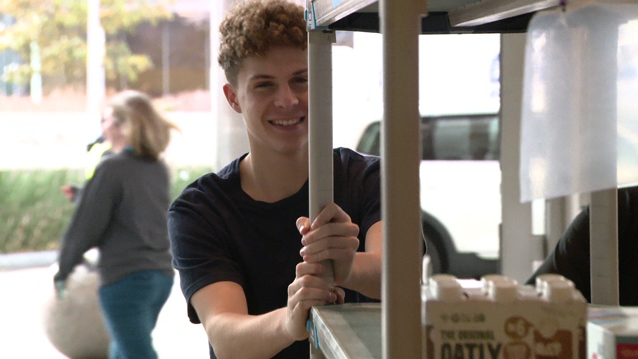 Teen's heartfelt donation supports CHOP's allergy food pantry