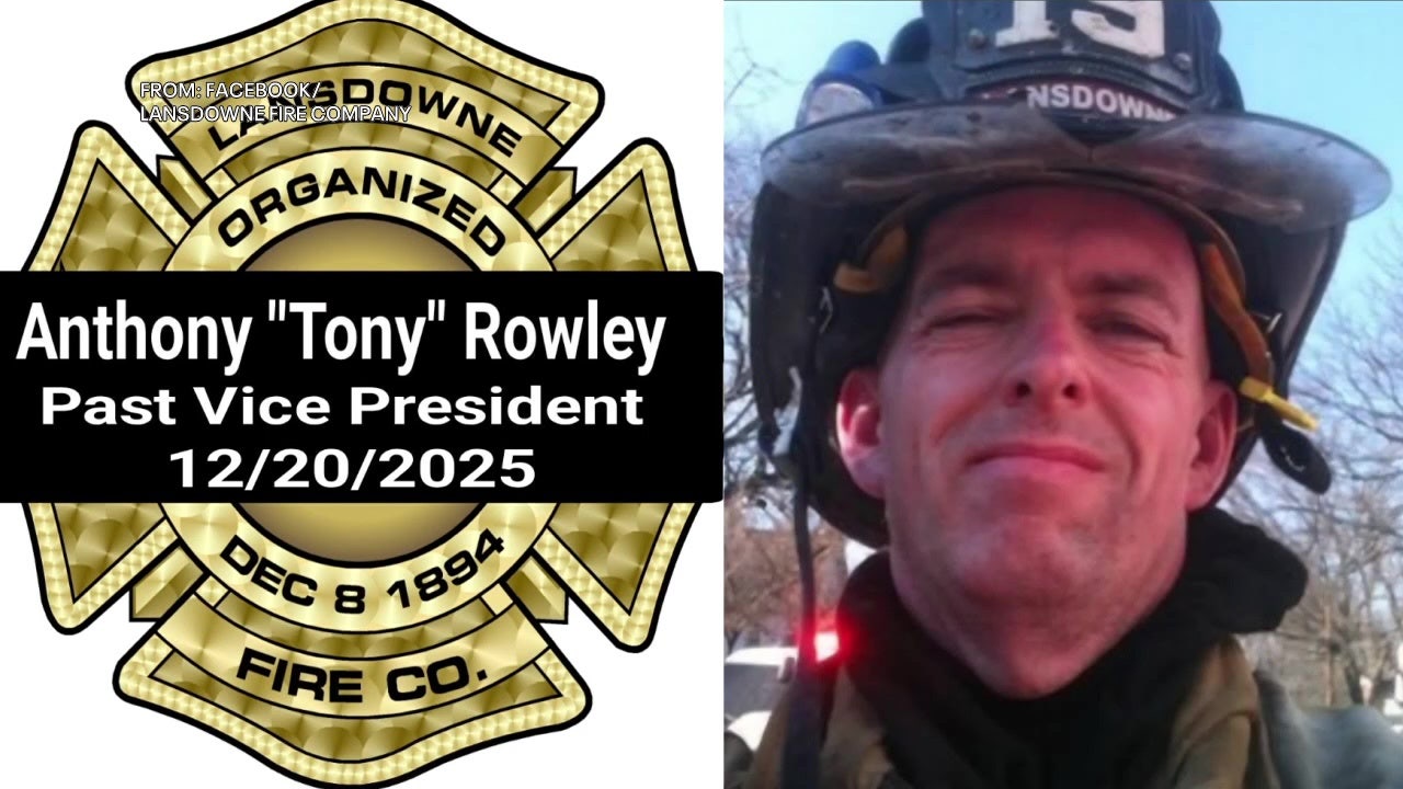 Delaware County firefighter dies in Drexel Hill fire: officials