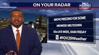 Philadelphia weather: Bitter cold temperatures will ease up over the next several days