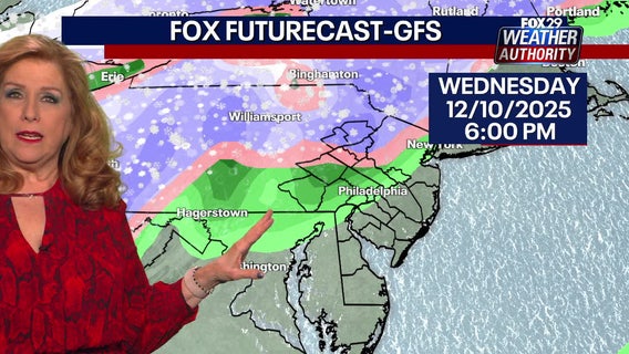 Philadelphia weather: Rainy Wednesday ahead with snow, wintry mix in Lehigh Valley