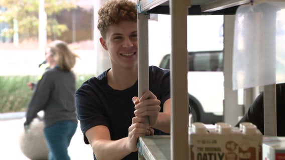 Teen's heartfelt donation supports CHOP's allergy food pantry