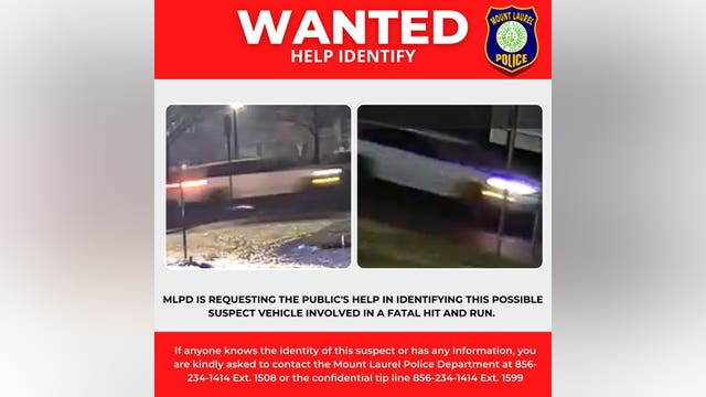 Mount Laurel police seek white SUV in fatal e-bike hit and run
