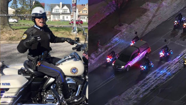 Officer Andy Chan funeral: Mourners gather in Philadelphia for funeral service