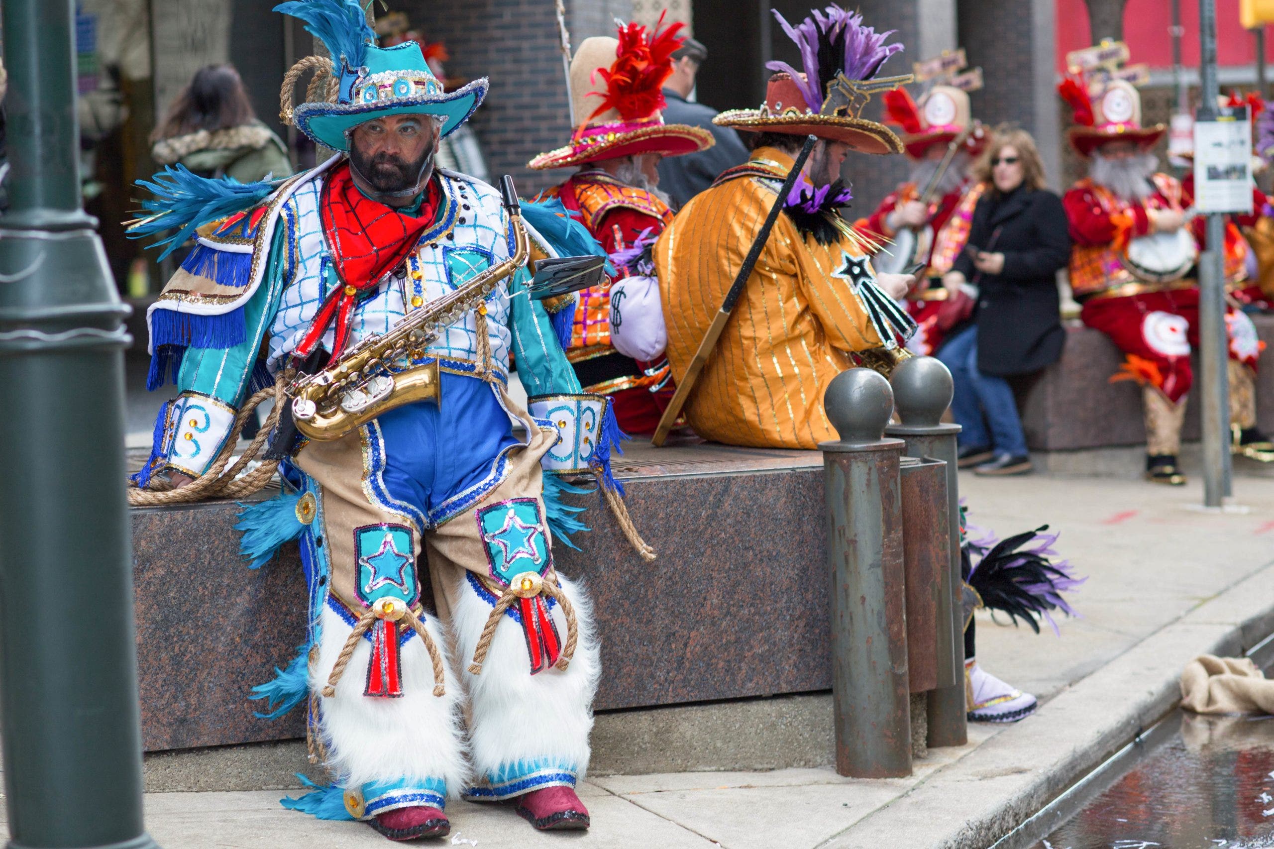 Mummers String Band competition suspended due to high winds