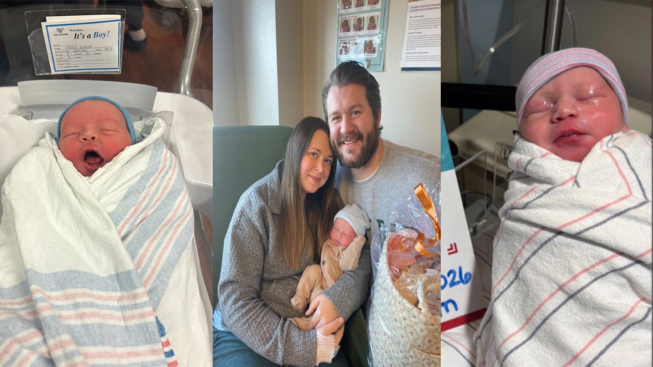 New Year's babies: Philly hospitals share photos of babies born as clock struck midnight