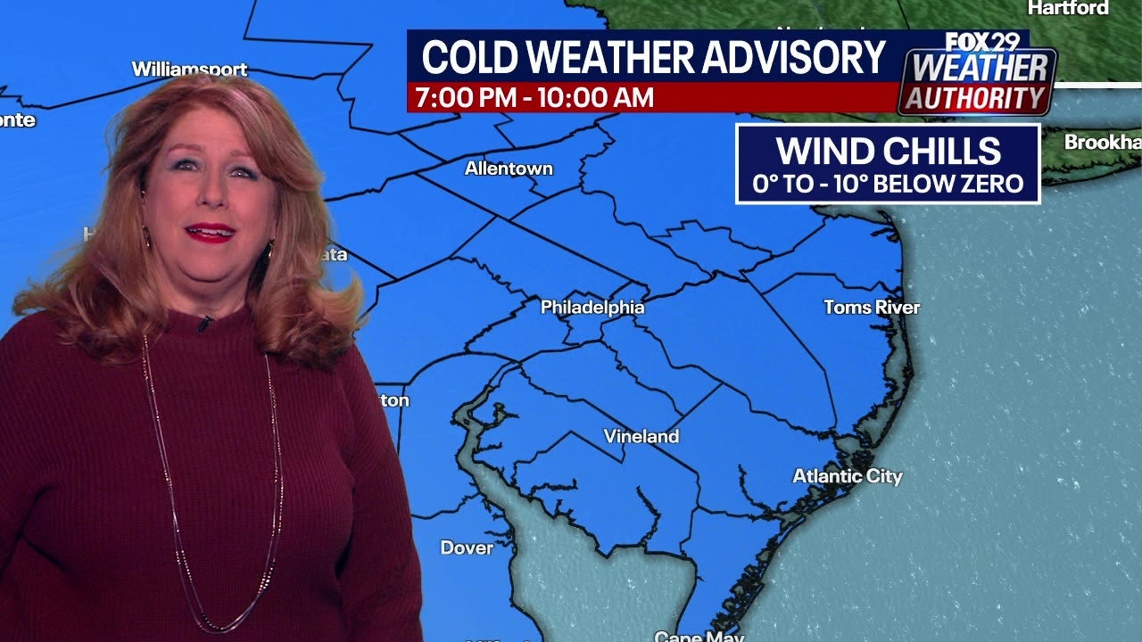 Philadelphia weather: Dangerously cold temperatures to freeze newly fallen snow
