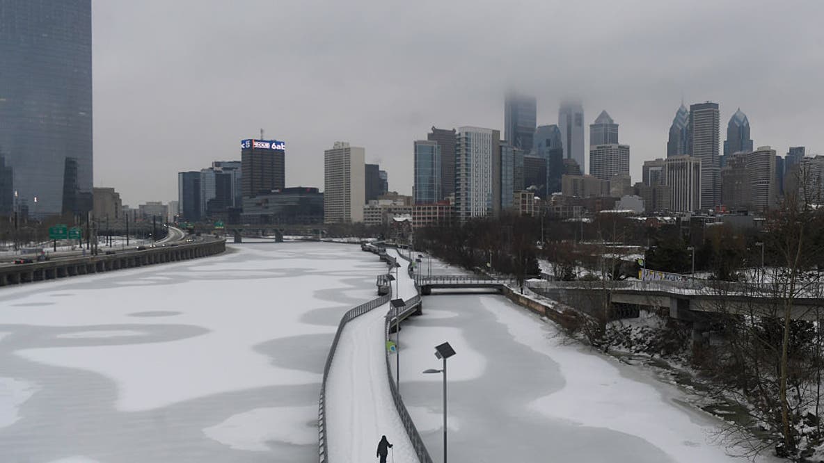 Arctic cold grips Philadelphia as storm brings minimal snow, high winds