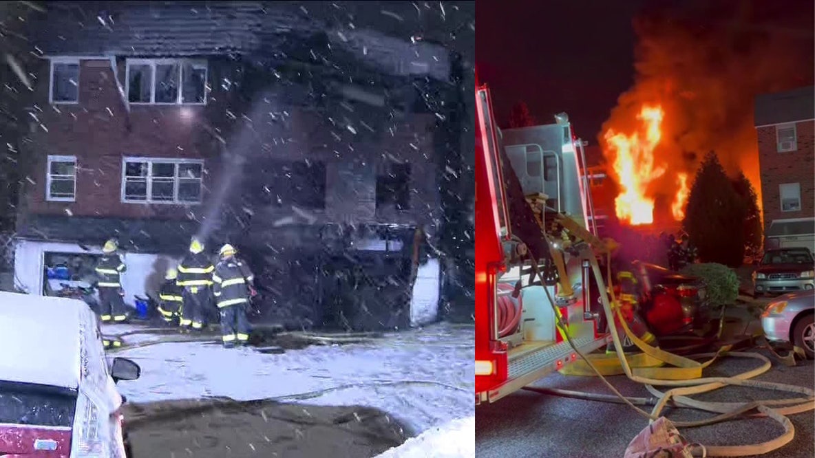 Fire rips through Philadelphia home on New Year's Eve leaving several hurt