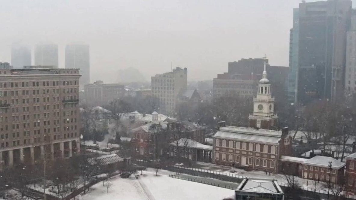 More snow expected in Philadelphia area until Sunday night: How many inches will fall?